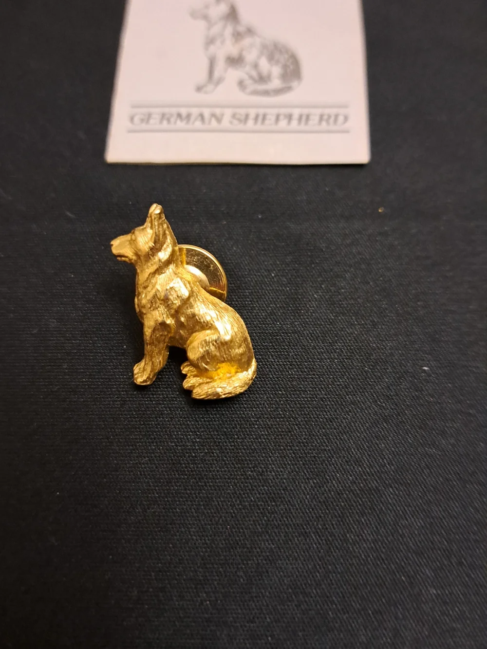 Avon Gold and Silver Novelty Brooch Set - Teapot, Telephone, Dog